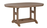 Berlin Gardens Garden Classic Standard Top 44" x 64" Oblong Bar Table
