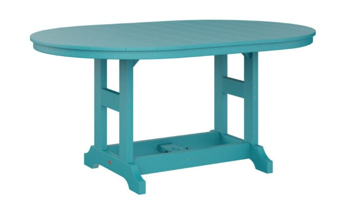 Berlin Gardens Garden Classic Standard Top 44" x 64" Oblong Bar Table