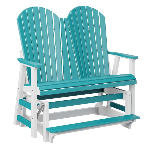 Berlin Gardens Comfo-Back Double Counter Glider with Allochrome Brackets