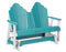 Berlin Gardens Cozi-Back Double Glider with Allochrome Brackets