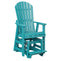 Berlin Gardens Comfo-Back Single Counter Glider with Allochrome Brackets
