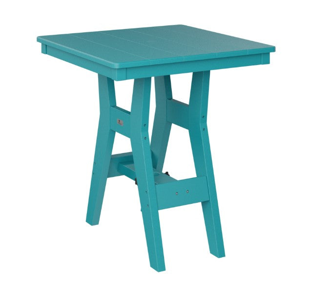 Berlin Gardens Harbor Bar Tables Standard Top 28" Square Bar Table