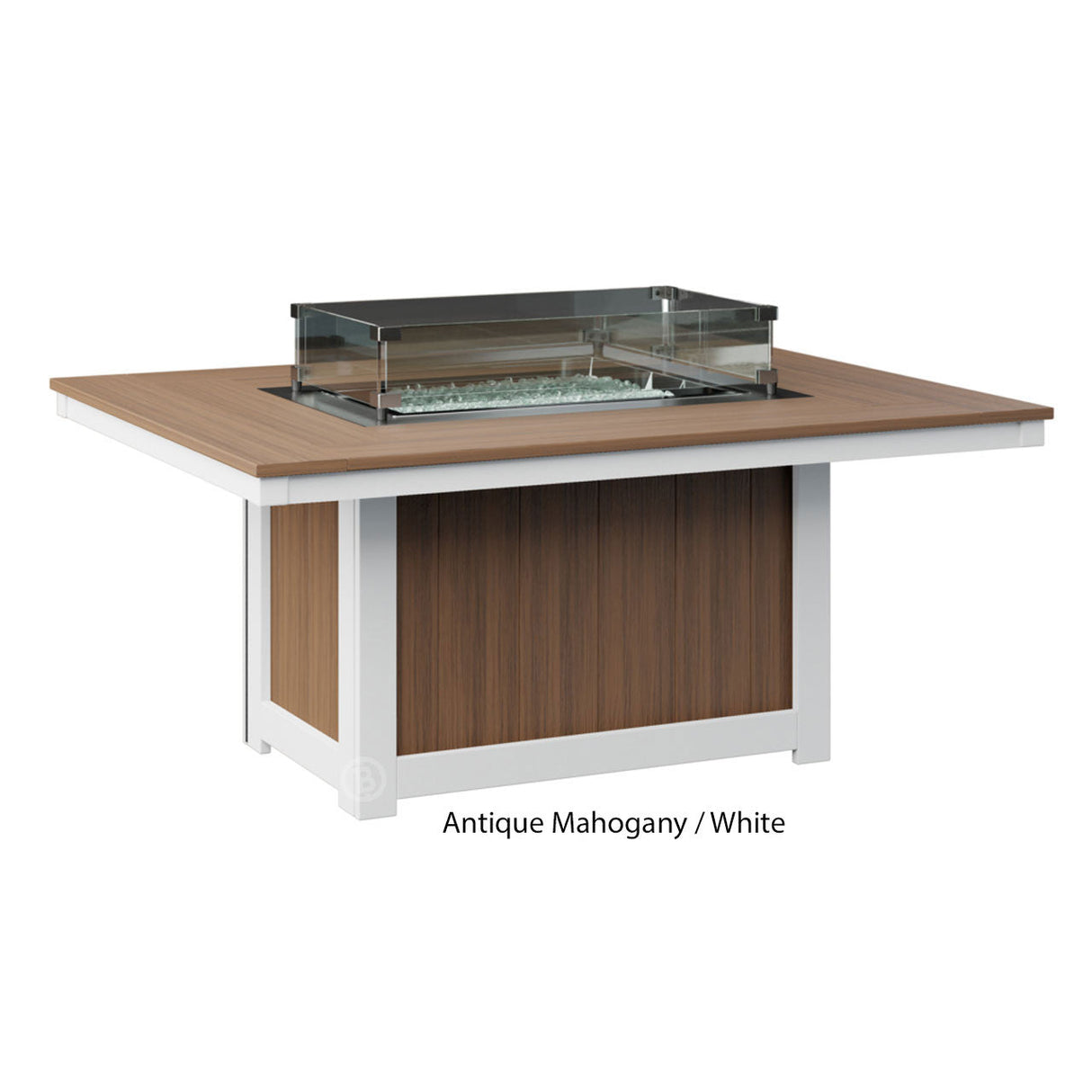 Berlin Gardens Donoma Standard Top 42" x 54" Rectangular Fire Pit