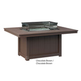 Berlin Gardens Donoma Standard Top 42" x 54" Rectangular Fire Pit