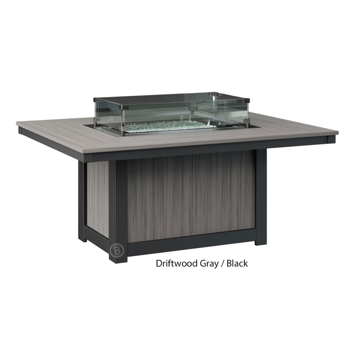 Berlin Gardens Donoma Standard Top 42" x 54" Rectangular Fire Pit