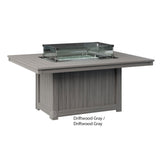 Berlin Gardens Donoma Standard Top 42" x 54" Rectangular Fire Pit