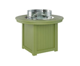 Berlin Gardens Donoma Standard Top 44" Round Fire Table Dining