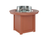 Berlin Gardens Donoma Standard Top 44" Round Fire Table Dining