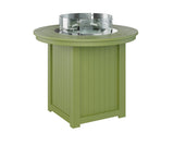 Berlin Gardens Donoma Standard Top 44" Round Fire Table Counter