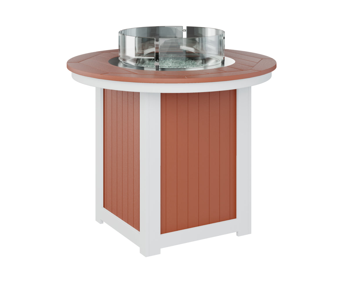 Berlin Gardens Donoma Standard Top 44" Round Fire Table Counter