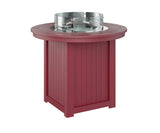 Berlin Gardens Donoma Standard Top 44" Round Fire Table Counter