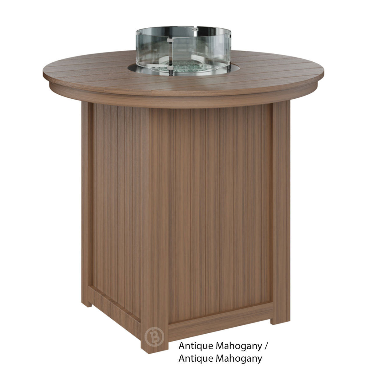 Berlin Gardens Donoma Standard Top 44" Round Fire Table Bar