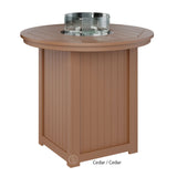 Berlin Gardens Donoma Standard Top 44" Round Fire Table Bar