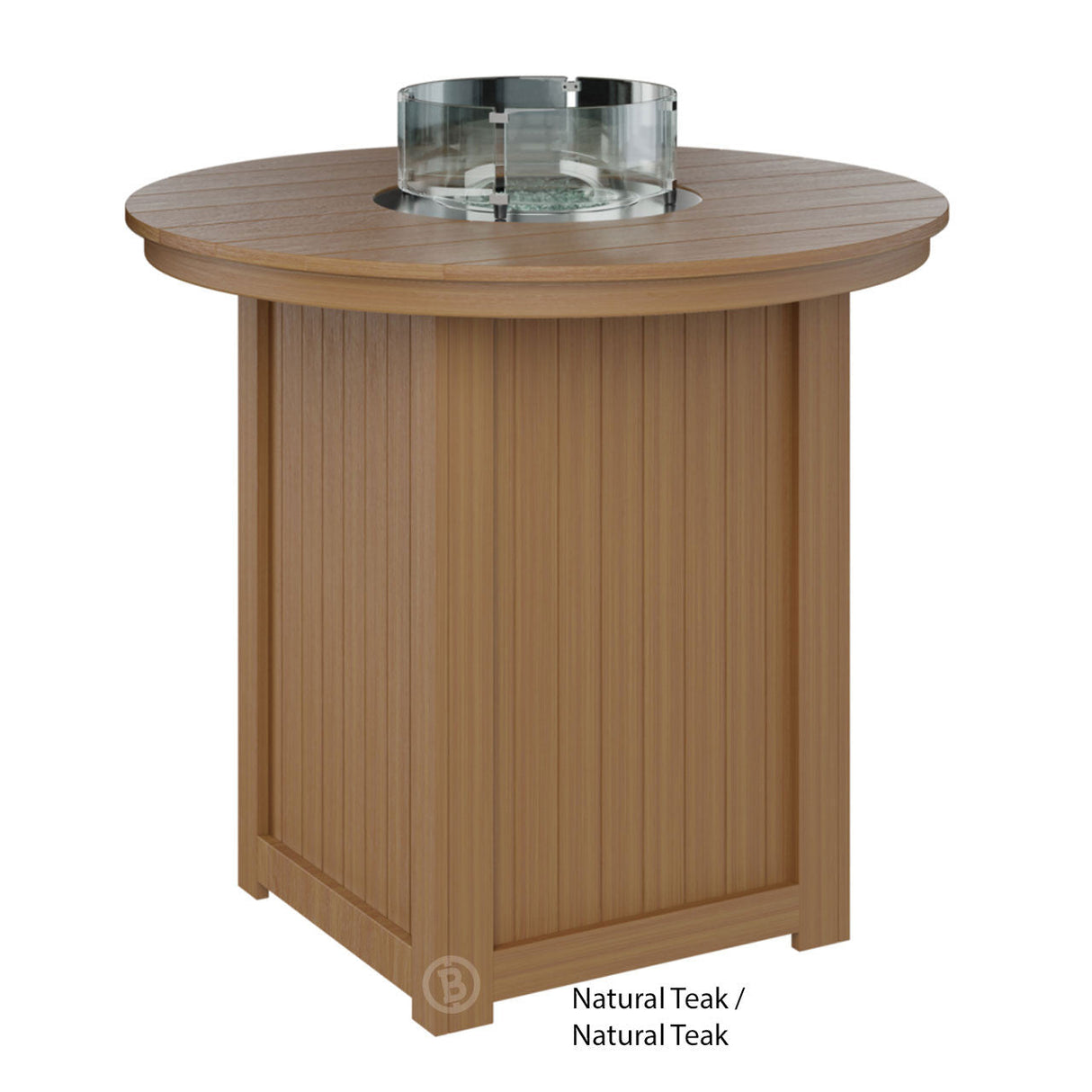 Berlin Gardens Donoma Standard Top 44" Round Fire Table Bar