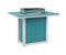 Berlin Gardens Donoma Standard Top 42" x 54" Rectangular Fire Table Bar