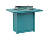 Berlin Gardens Donoma Standard Top 42" x 54" Rectangular Fire Table Bar