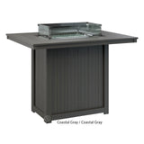 Berlin Gardens Donoma Standard Top 42" x 54" Rectangular Fire Table Bar