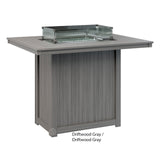 Berlin Gardens Donoma Standard Top 42" x 54" Rectangular Fire Table Bar