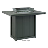 Berlin Gardens Donoma Standard Top 42" x 54" Rectangular Fire Table Bar