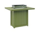 Berlin Gardens Donoma Standard Top 42" x 54" Rectangular Fire Table Bar