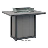 Berlin Gardens Donoma Standard Top 42" x 54" Rectangular Fire Table Bar