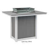 Berlin Gardens Donoma Standard Top 42" x 54" Rectangular Fire Table Bar