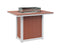 Berlin Gardens Donoma Standard Top 42" x 54" Rectangular Fire Table Bar