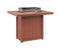 Berlin Gardens Donoma Standard Top 42" x 54" Rectangular Fire Table Bar