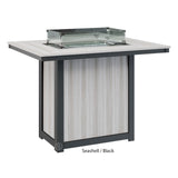 Berlin Gardens Donoma Standard Top 42" x 54" Rectangular Fire Table Bar