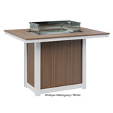 Berlin Gardens Donoma Standard Top 42" x 54" Rectangular Fire Table Counter