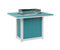 Berlin Gardens Donoma Standard Top 42" x 54" Rectangular Fire Table Counter