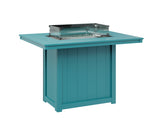 Berlin Gardens Donoma Standard Top 42" x 54" Rectangular Fire Table Counter
