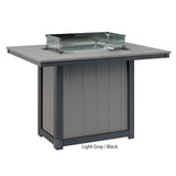 Berlin Gardens Donoma Standard Top 42" x 54" Rectangular Fire Table Counter