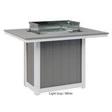 Berlin Gardens Donoma Standard Top 42" x 54" Rectangular Fire Table Counter