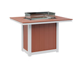 Berlin Gardens Donoma Standard Top 42" x 54" Rectangular Fire Table Counter