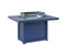 Berlin Gardens Donoma Standard Top 42" x 54" Rectangular Fire Table Dining