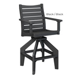 Berlin Gardens Bristol Swivel Bar Chair