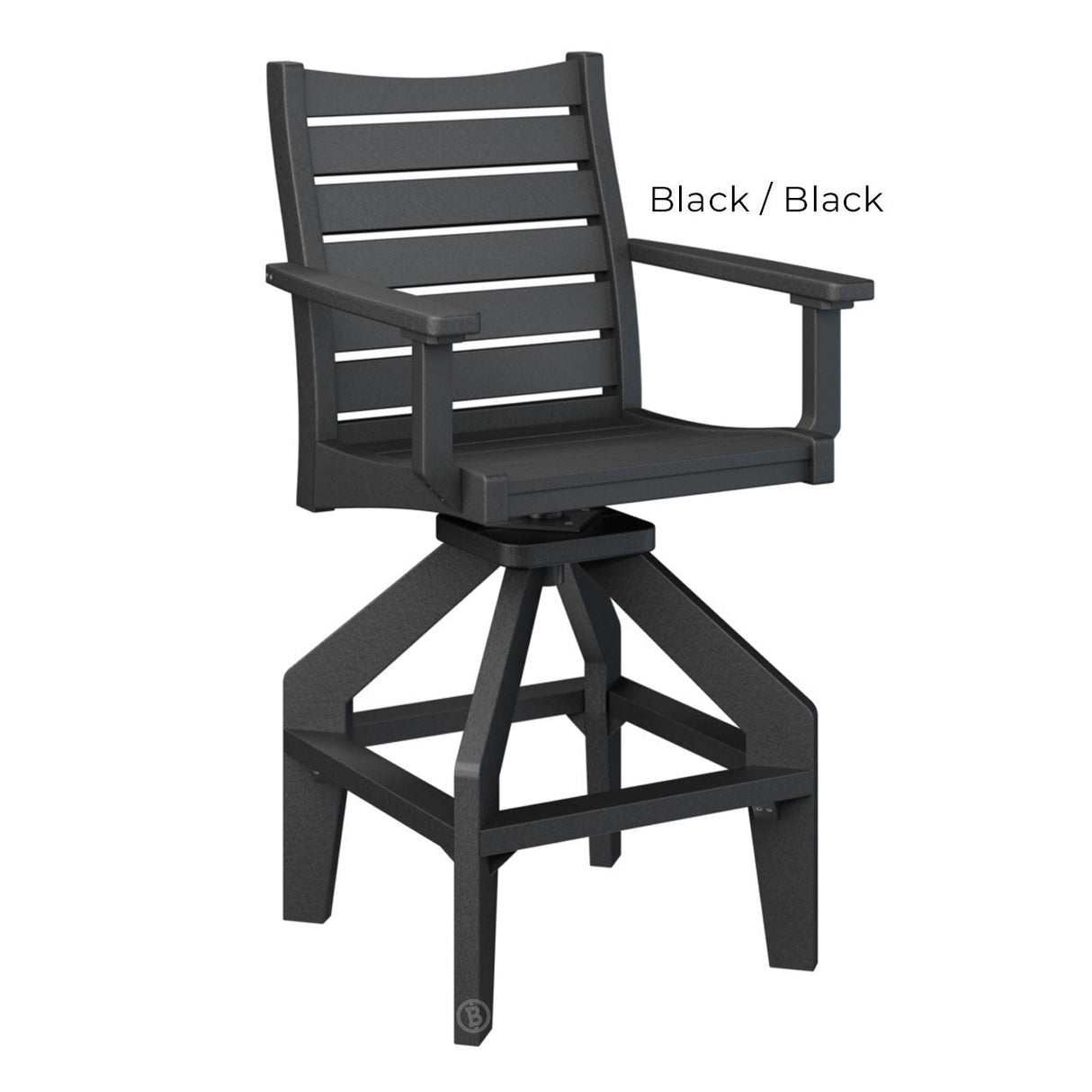 Berlin Gardens Bristol Swivel Bar Chair