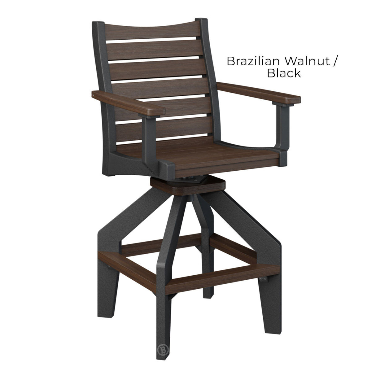 Berlin Gardens Bristol Swivel Bar Chair