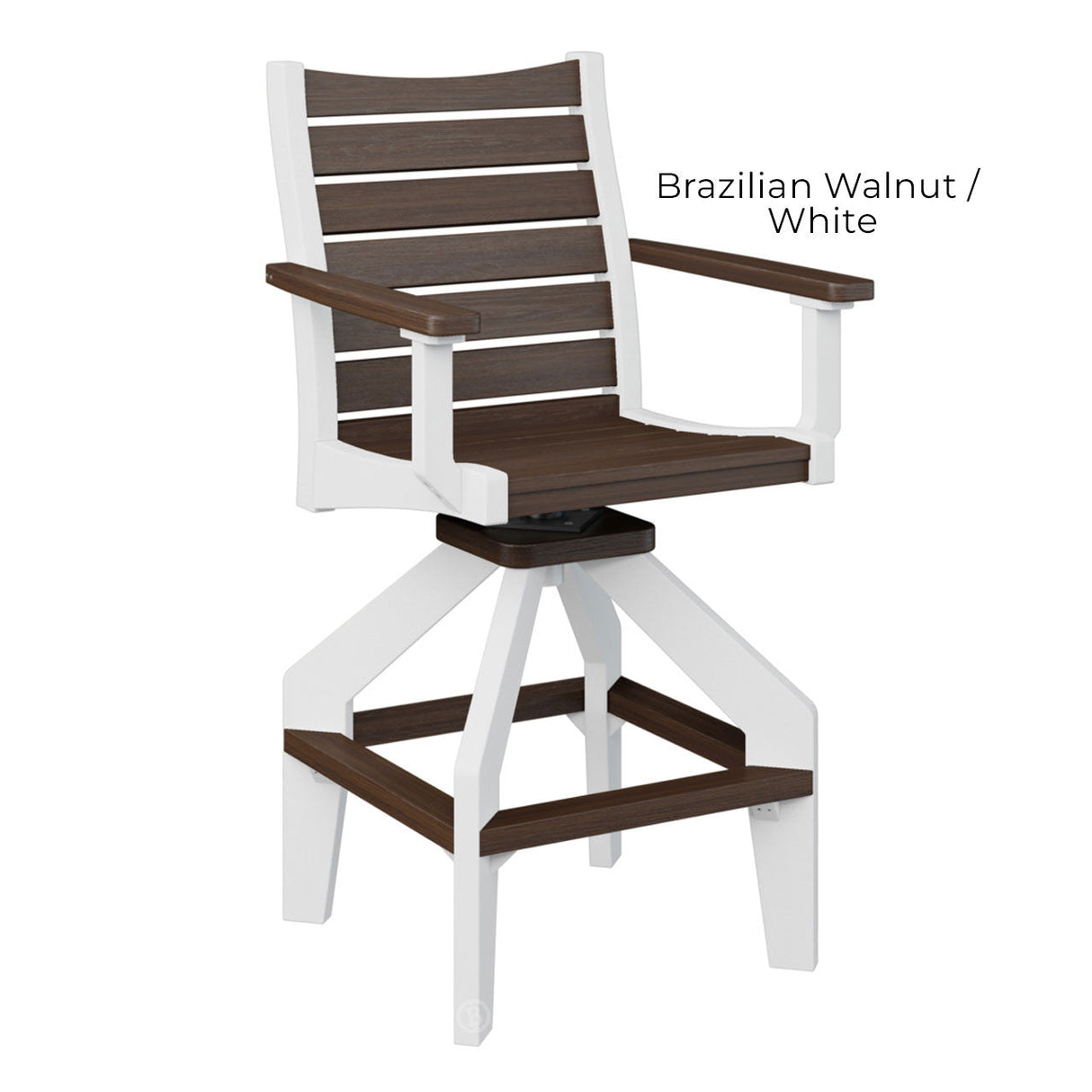 Berlin Gardens Bristol Swivel Bar Chair