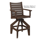 Berlin Gardens Bristol Swivel Bar Chair