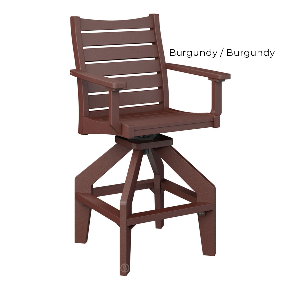 Berlin Gardens Bristol Swivel Bar Chair