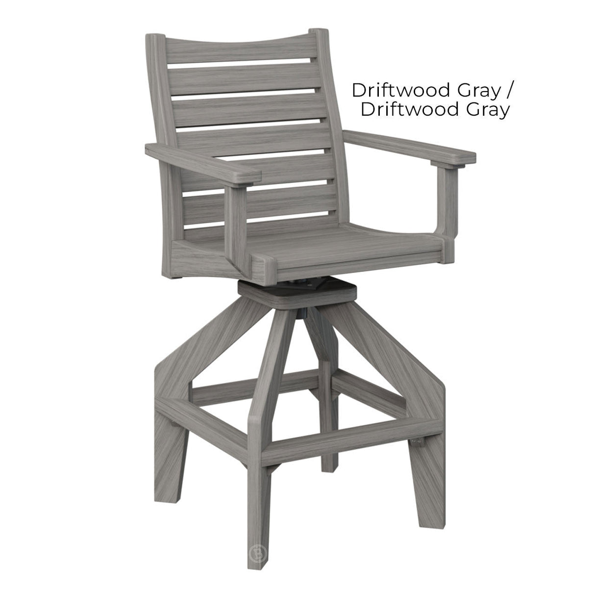 Berlin Gardens Bristol Swivel Bar Chair