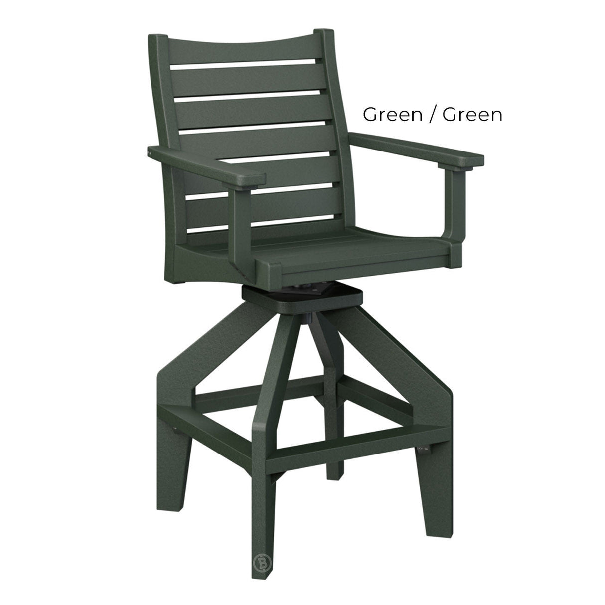 Berlin Gardens Bristol Swivel Bar Chair