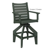 Berlin Gardens Bristol Swivel Bar Chair