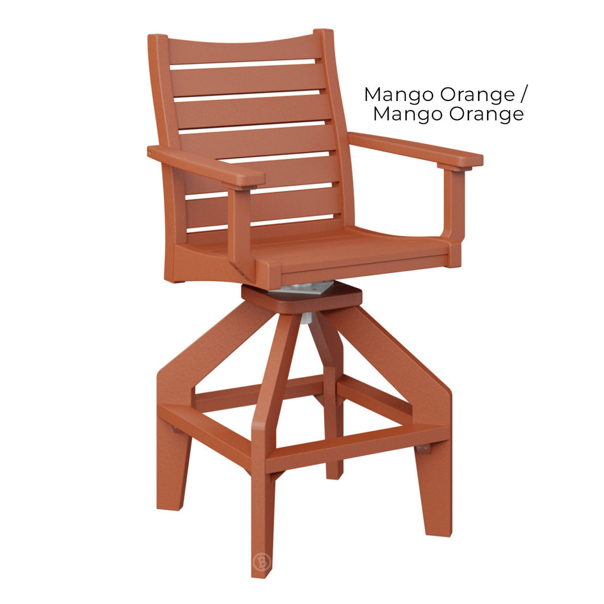 Berlin Gardens Bristol Swivel Bar Chair