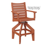 Berlin Gardens Bristol Swivel Bar Chair