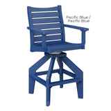 Berlin Gardens Bristol Swivel Bar Chair