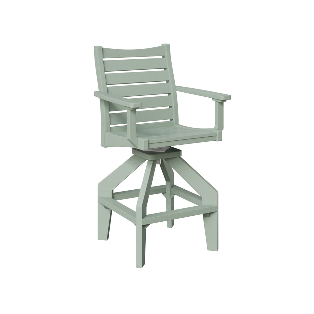 Berlin Gardens Bristol Swivel Bar Chair