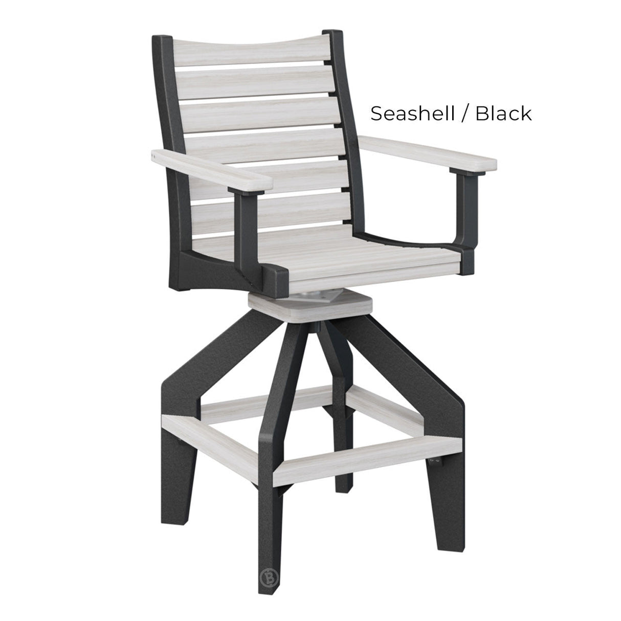 Berlin Gardens Bristol Swivel Bar Chair